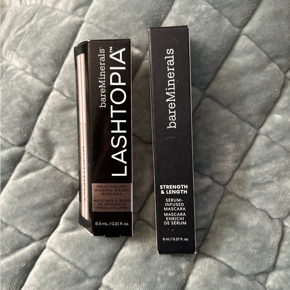 bareMinerals Lashtopia Mega Volume & Strength and Length Mascara- Black